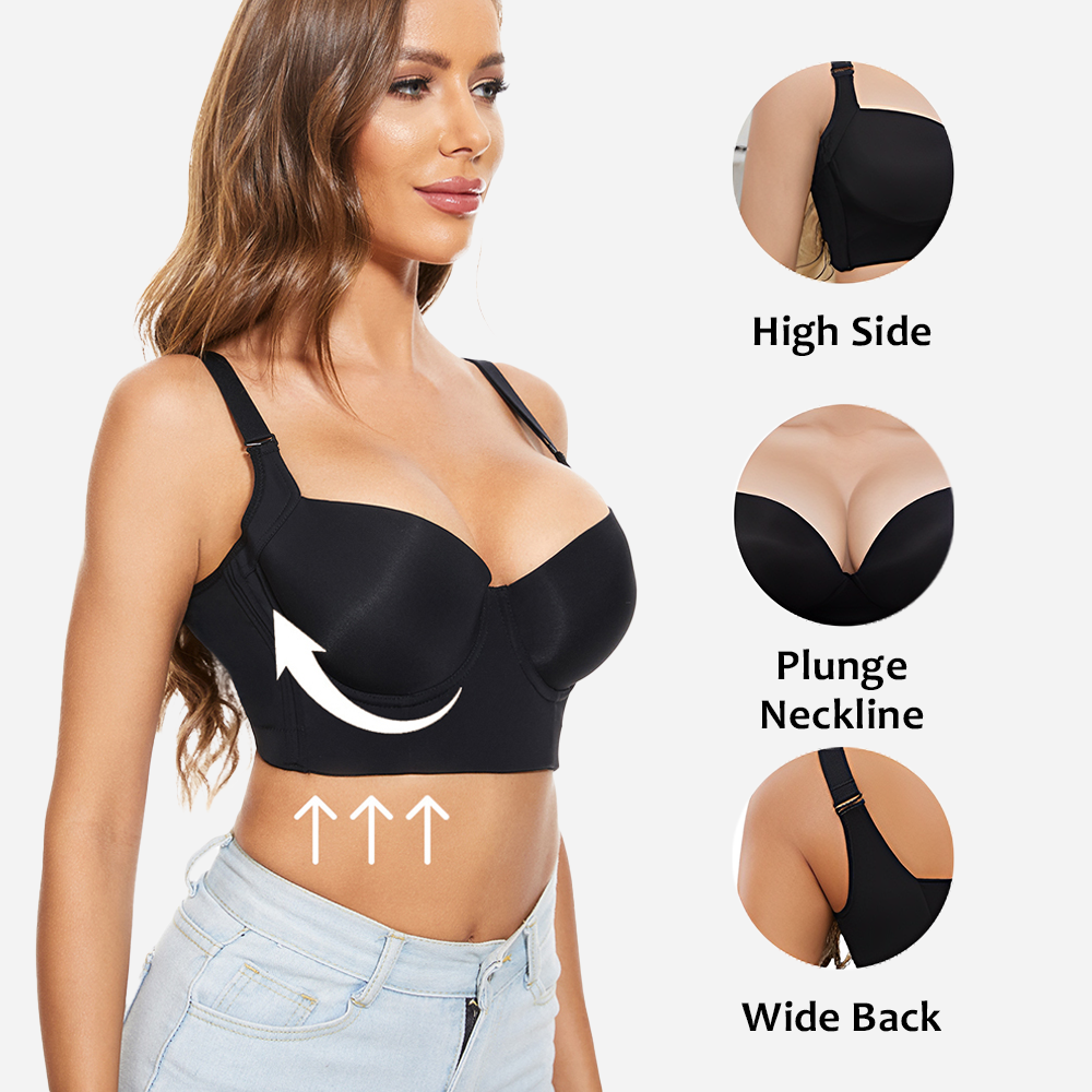 Push-Up Back Smoothing Bra