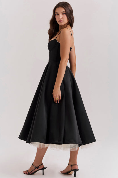 Melinda Tulle Midi Dress