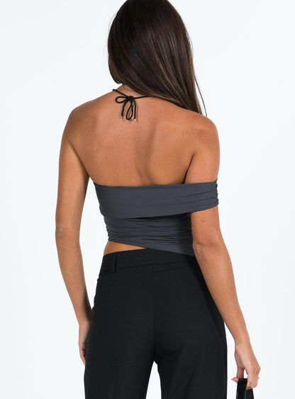 Jexter One Shoulder Top Leisteen