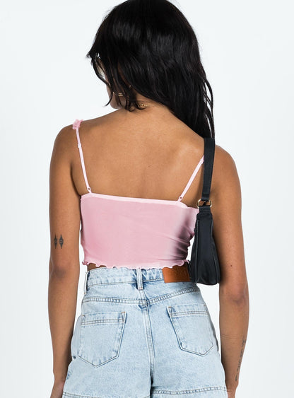 Drysdale Bustier Top Pink