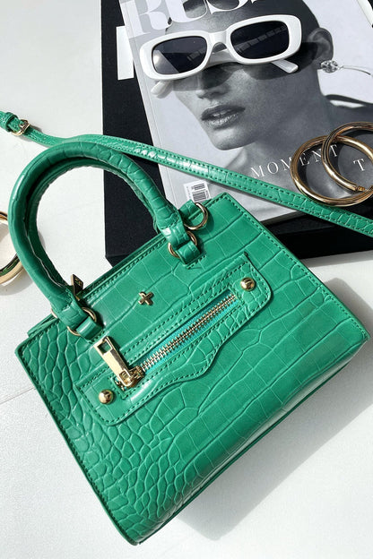 Peta + Jain Jaden Bag - Green Croc