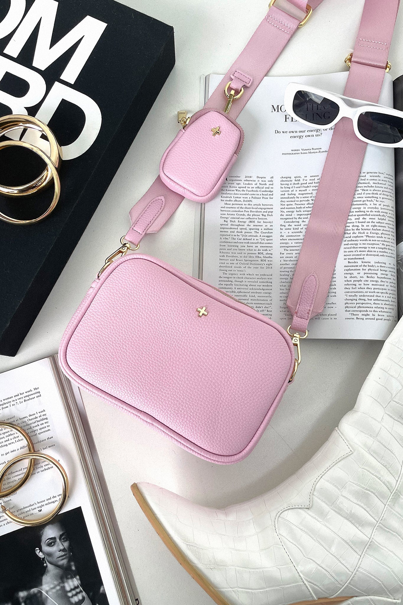 Peta + Jain Justice Bag - Pink Pebble