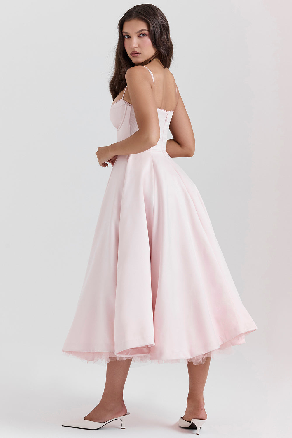 Melinda Tulle Midi Dress